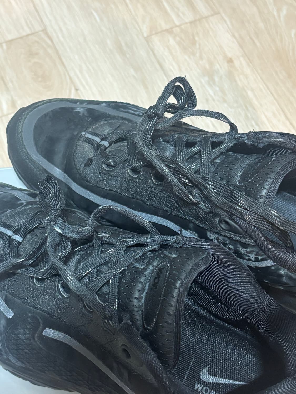 웍스아웃 에어맥스 95 블랙 260(박스O) 상품이미지3