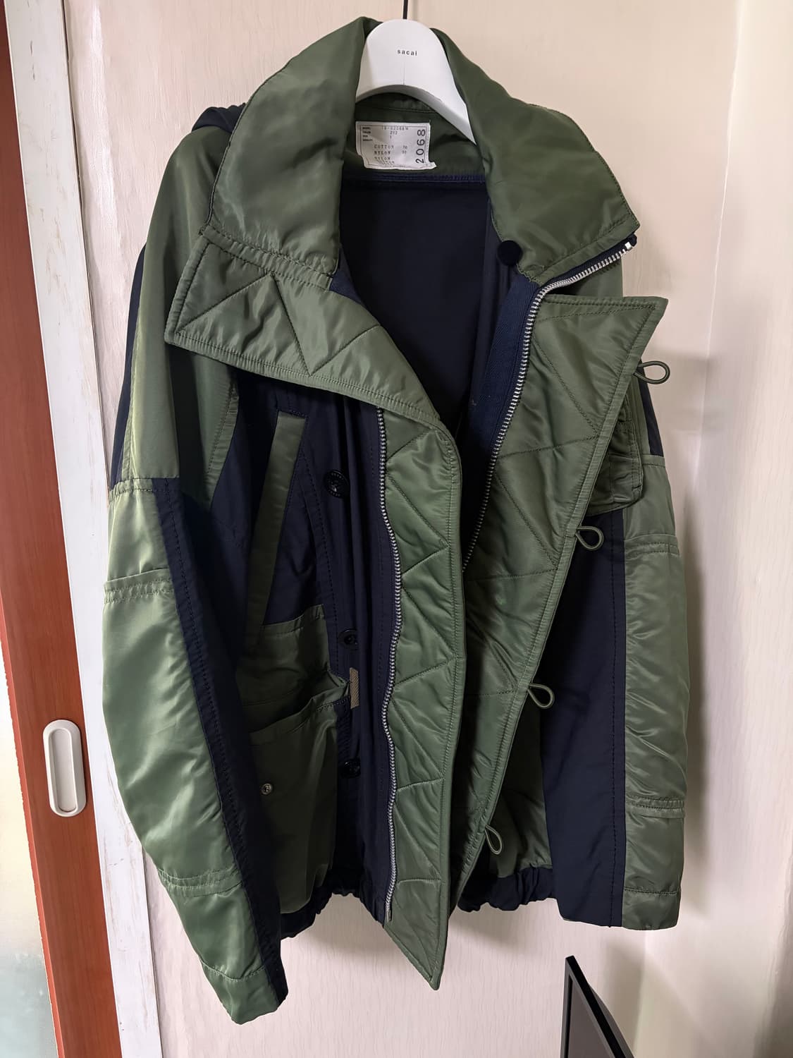 사카이 / 페브릭콤보 후드자켓 / 1 상품이미지4