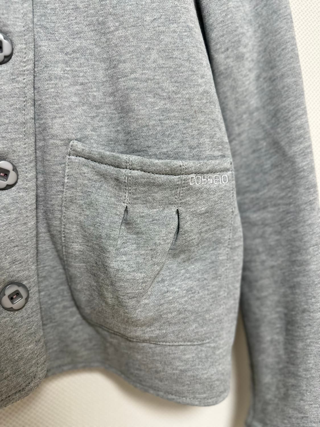 코이세이오 코지 스웻 멜란지 그레이 셋업  상품이미지3