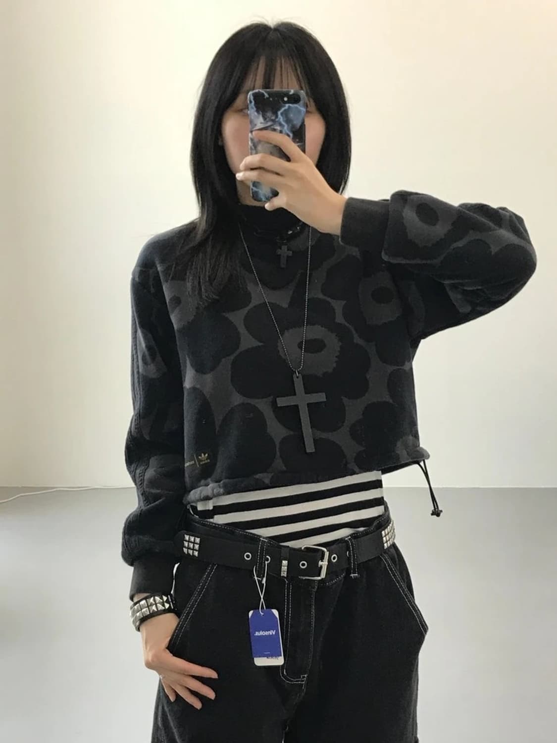 아디다스 숏 맨투맨 상품이미지2