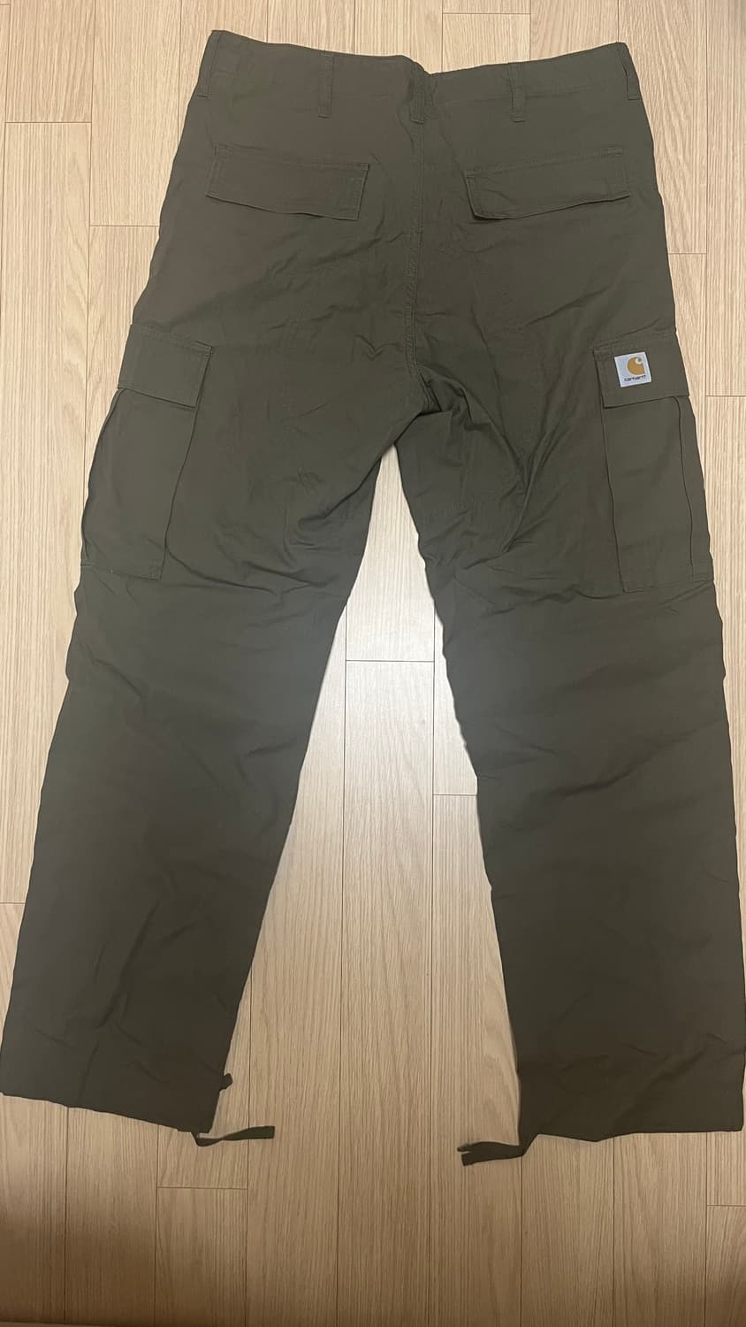 칼하트 WIP 콜룸비아 립스탑 레귤러 카고 팬츠 사이프러스 33Size 상품이미지2