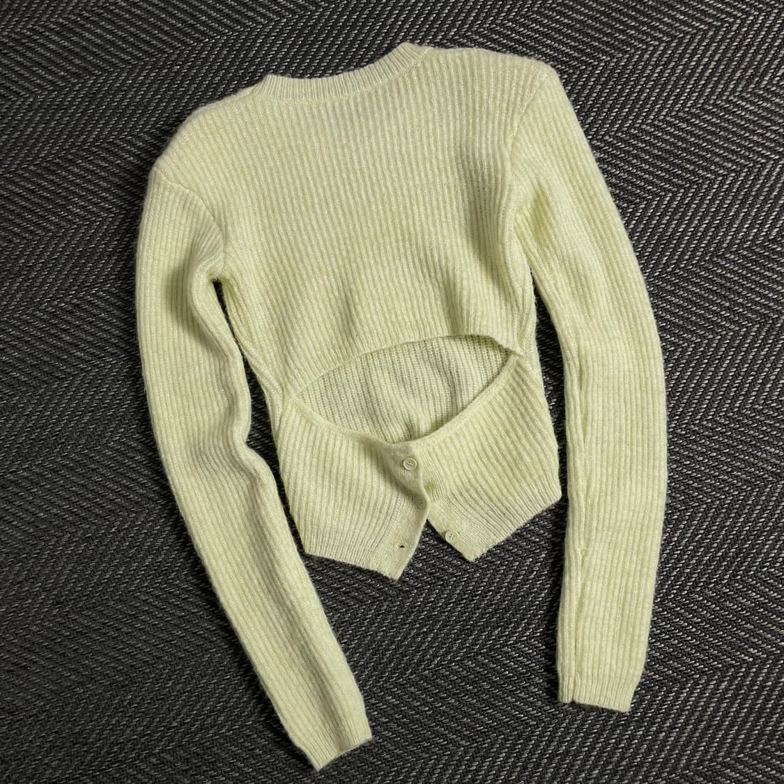 빈티지 우먼스 슬림핏 골지 스웨터y 3388 상품이미지1