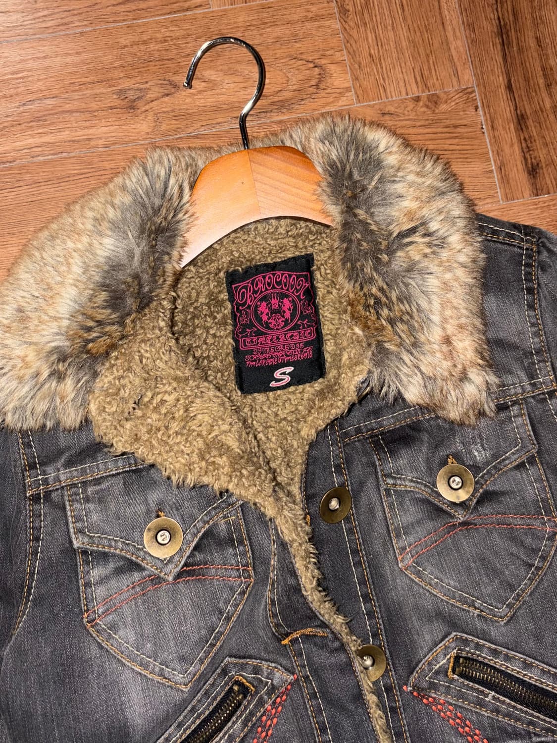 빈티지 스티치 디테일 쉐르파 상품이미지8