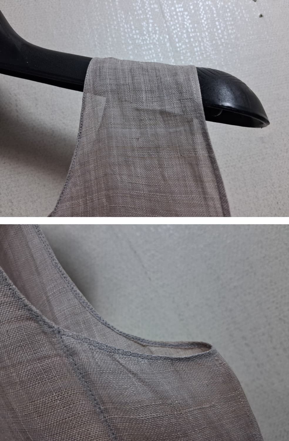 국내산 한산 모시 롱원피스 모시 나이롱원피스 44반 슬림55  국내산 상품이미지5