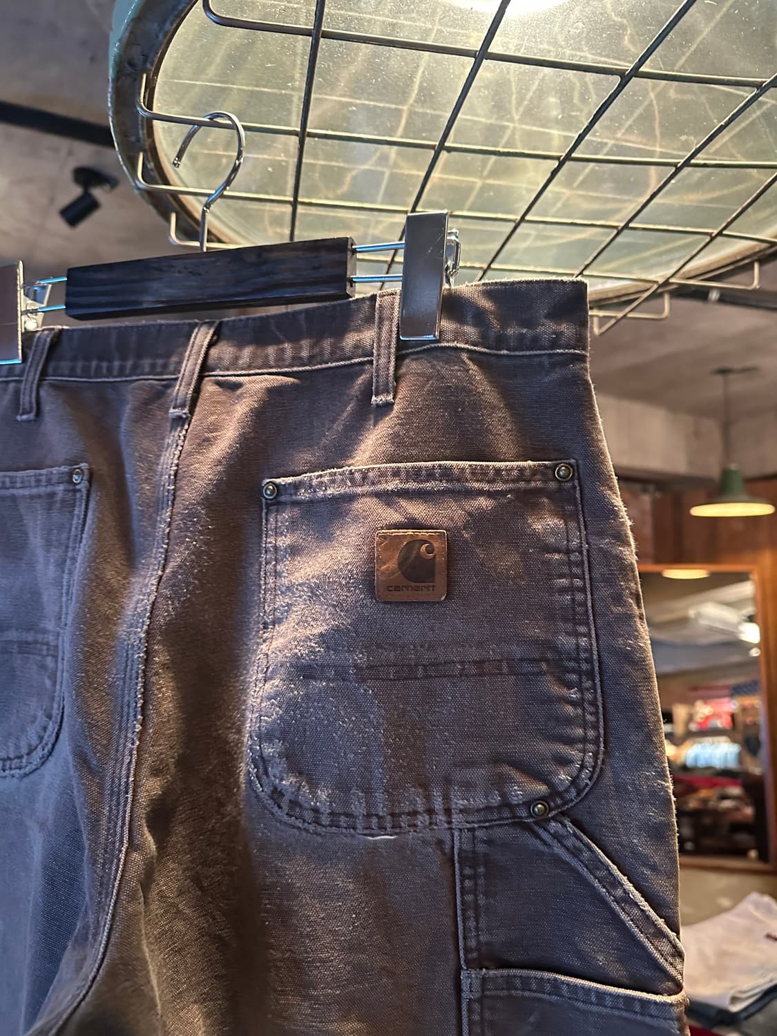 칼하트 B136 DKB 더블니 오리지널 덩가리 핏 워크 팬츠 상품이미지5