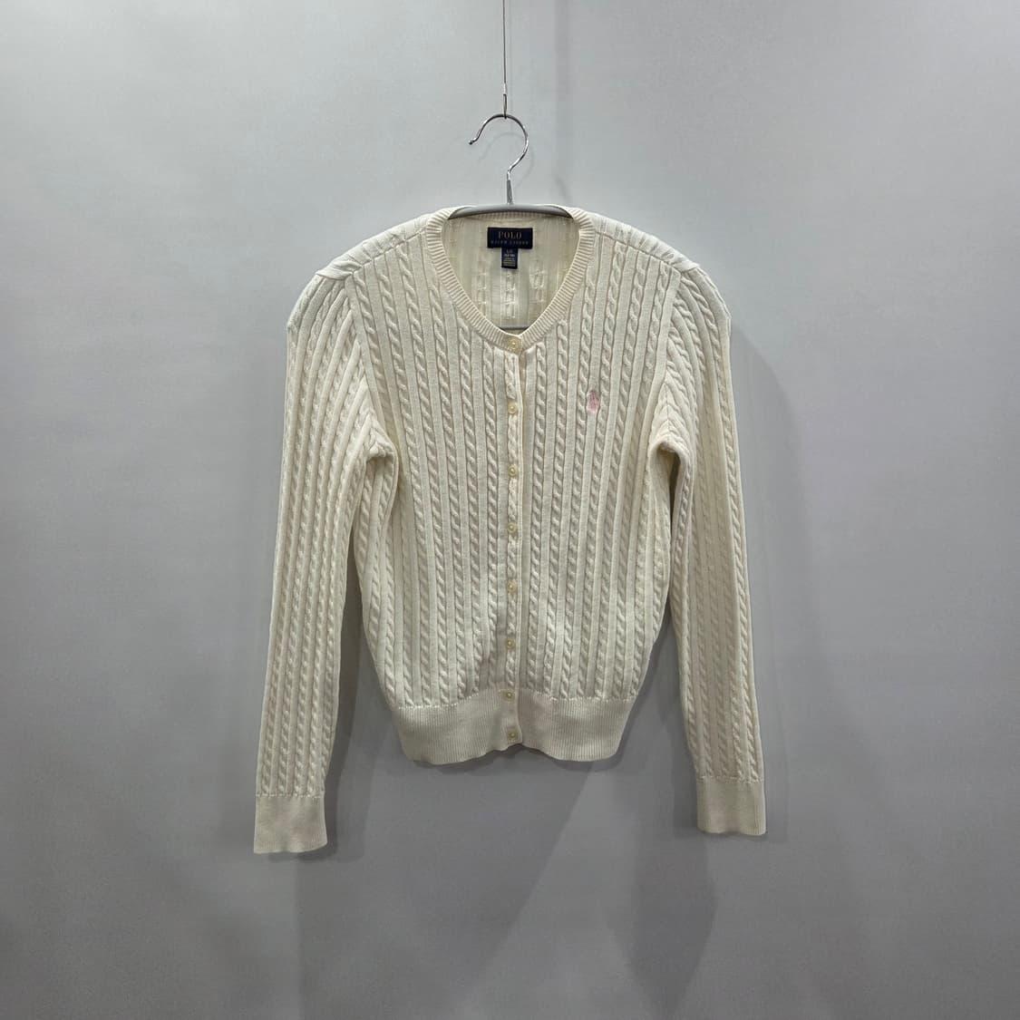 폴로랄프로렌 걸즈 케이블 니트 가디건 L/14/16  상품이미지1
