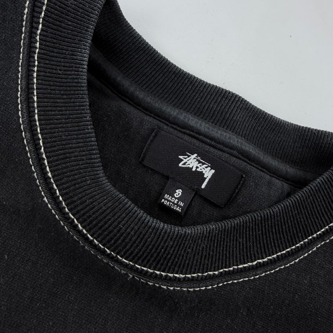 스투시 콘트라스트 스티치 맨투맨 상품이미지5