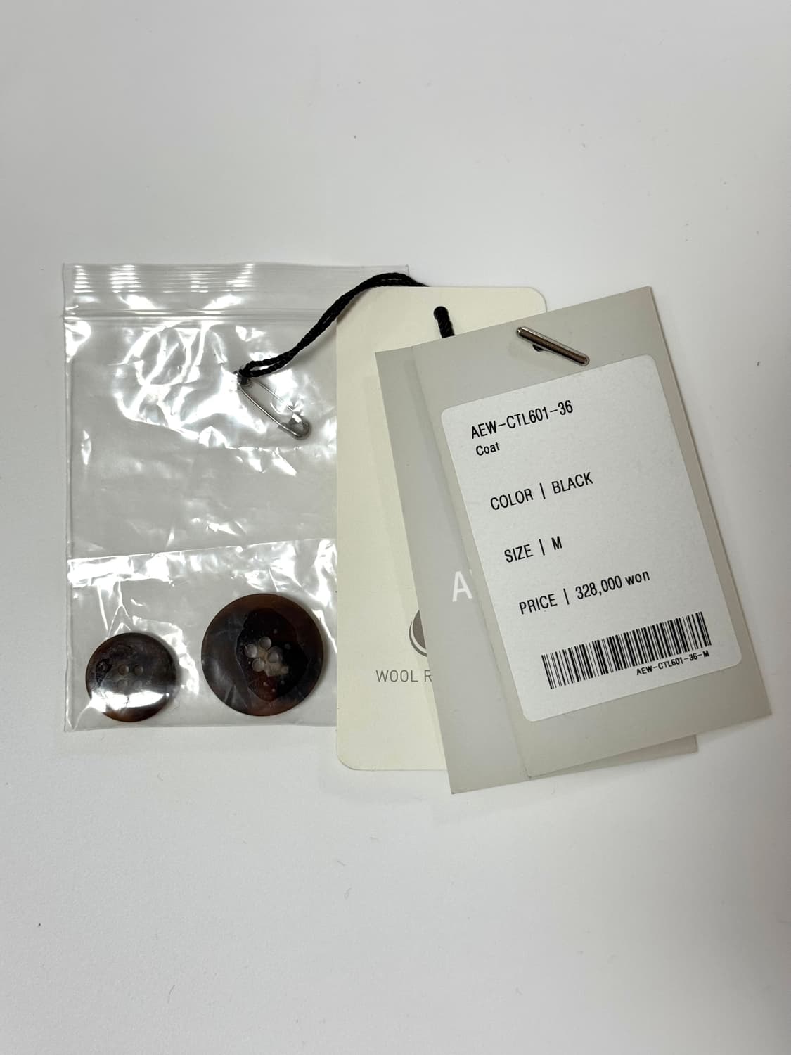 아바몰리 캐시미어 울 싱글 코트 상품이미지6