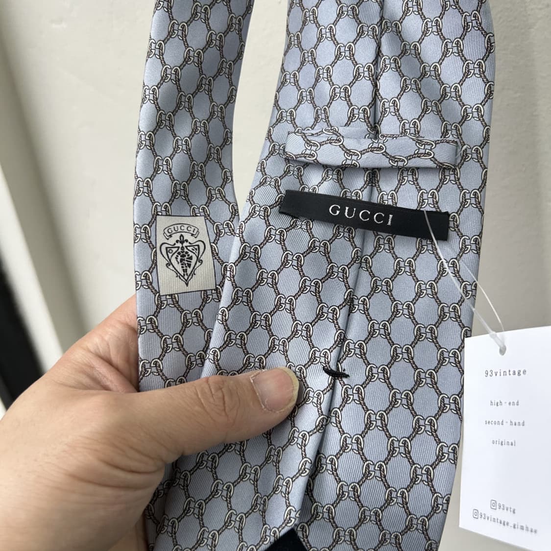 16163 - 구찌 실크 넥타이 상품이미지5