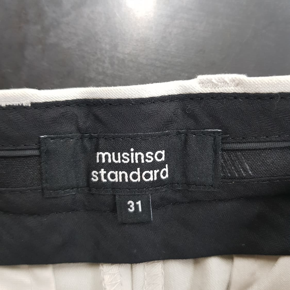 무신사 스탠다드 클래식 셋업 XL/31사이즈  상품이미지7