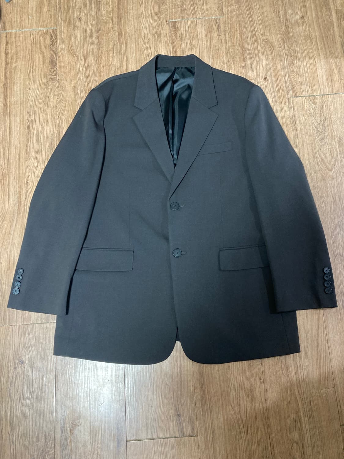 [2XL/XXL] 무신사 스탠다드 대디 숄더 오버사이즈 블레이저 상품이미지3