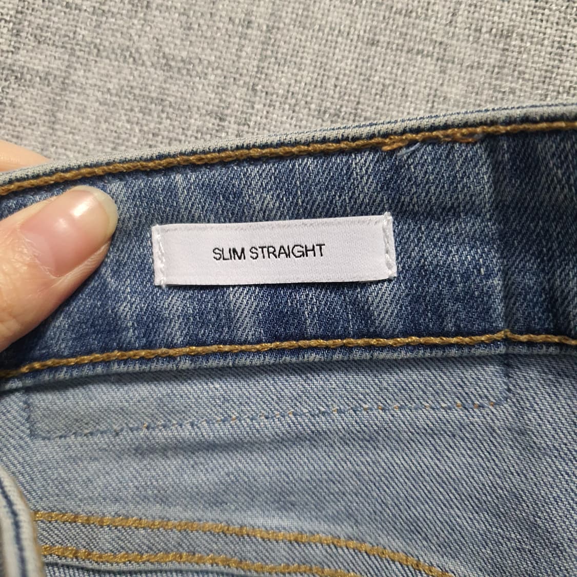 캘빈클라인 슬림 스판 청바지 데님 팬츠  상품이미지6