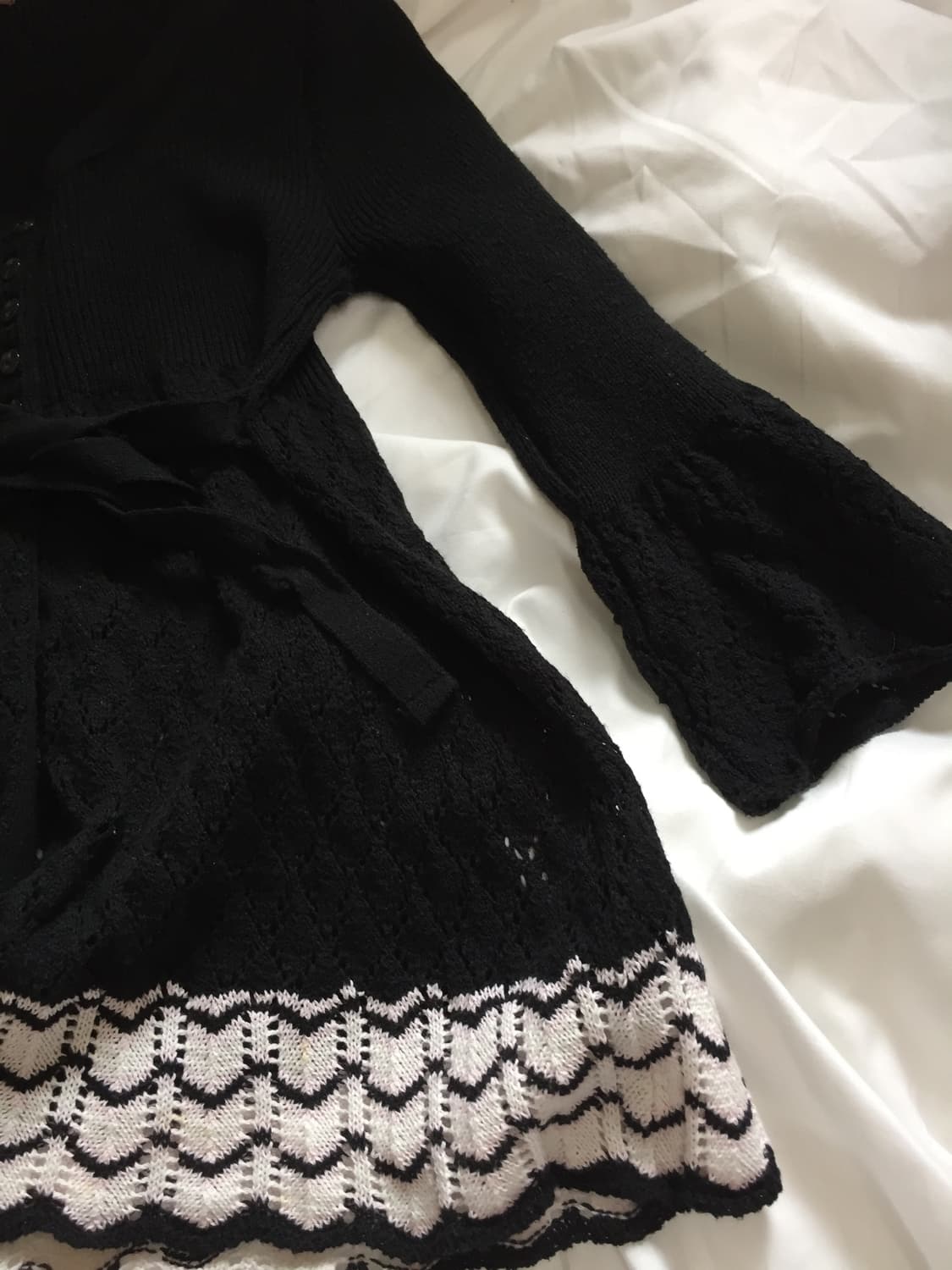 리본 가디건 상품이미지3