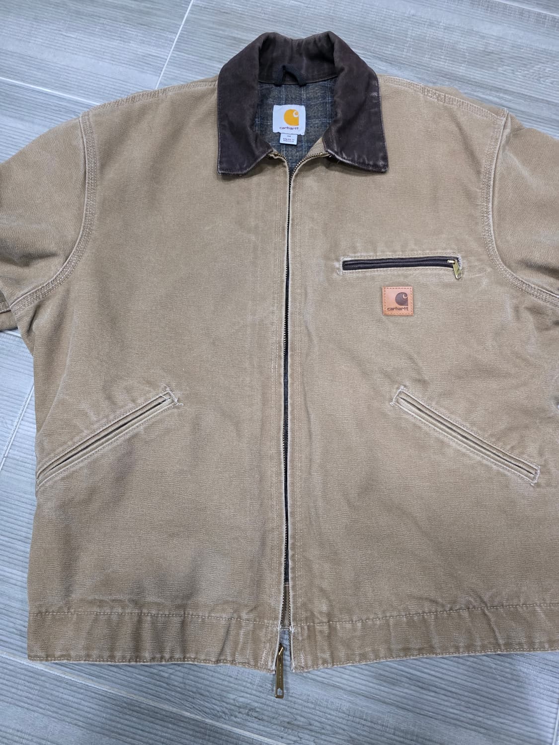 칼하트 j97 FRB 프론티어브라운 M사이즈 상품이미지10