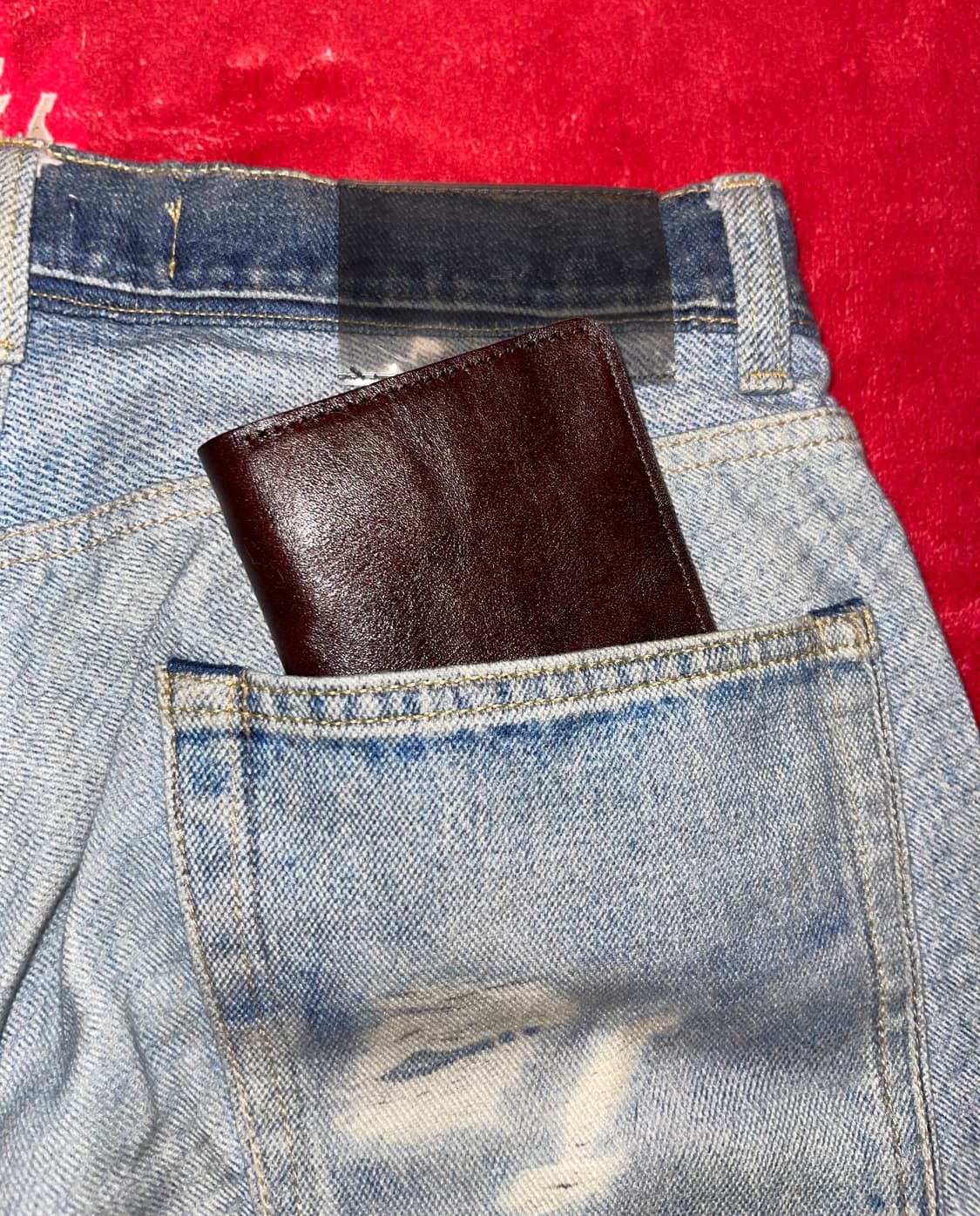 에이징 쭈글이 가죽지갑 상품이미지10