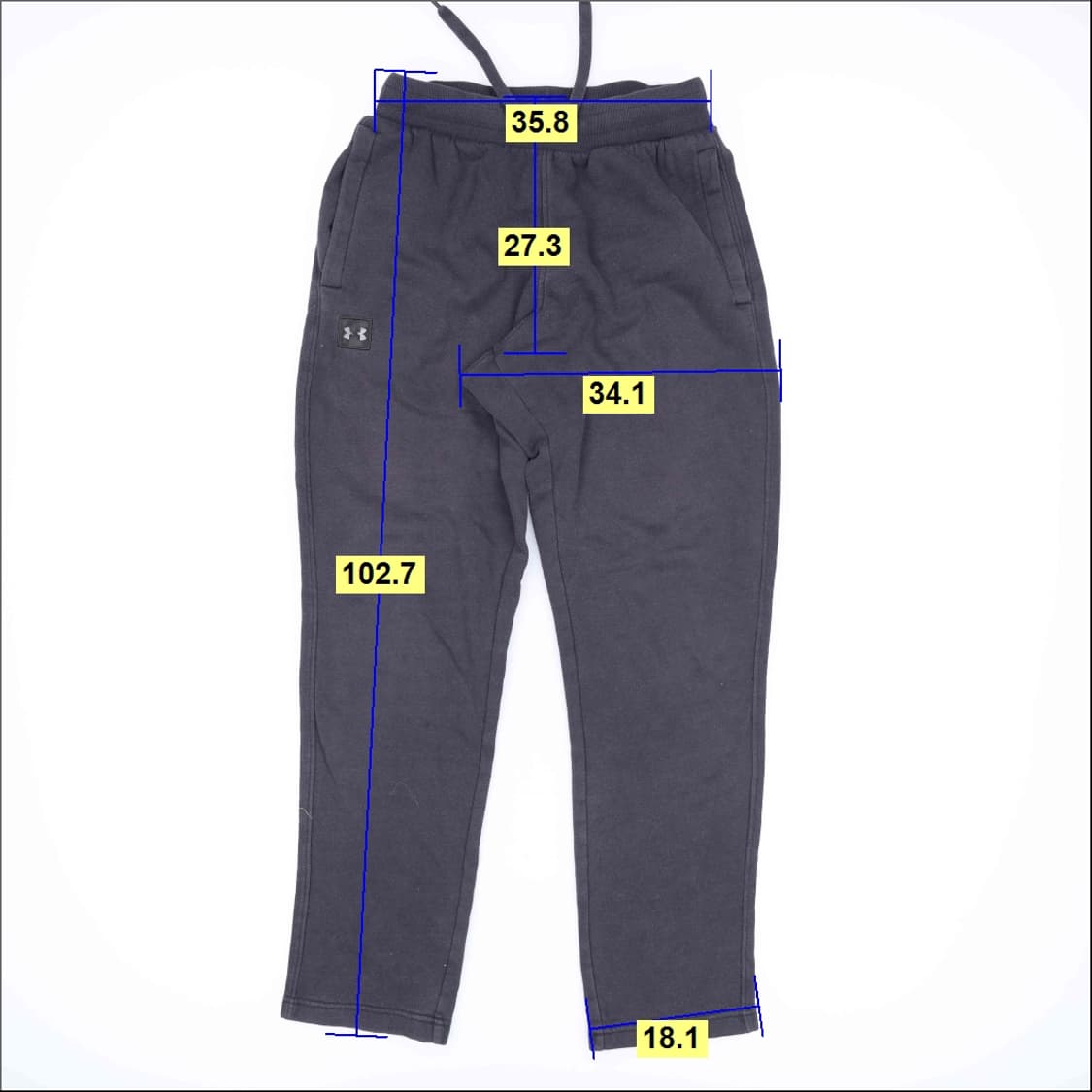 MD 언더아머 기모 일자팬츠 0319H1 상품이미지6