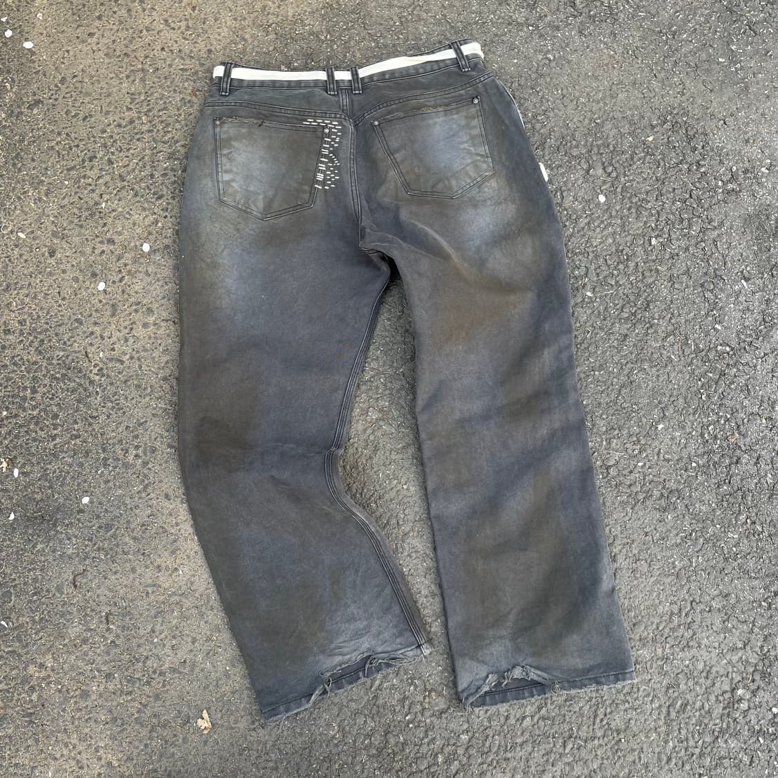 로스트타운서플라이 30Years Dying 워크팬츠 Sashiko 상품이미지5