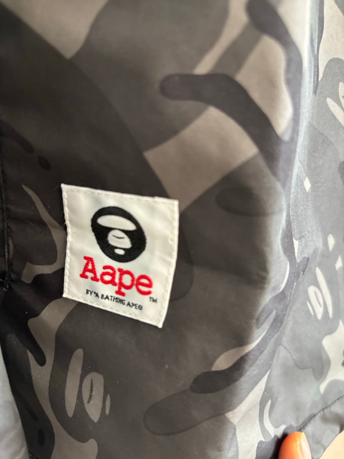 Aape 카모플라쥬 패턴 바람막이 자켓 상품이미지8
