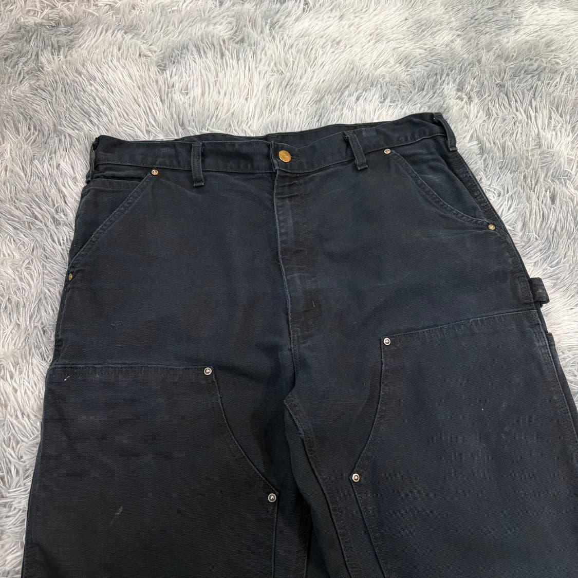 칼하트 B01 더블니 BLK 블랙 상품이미지3