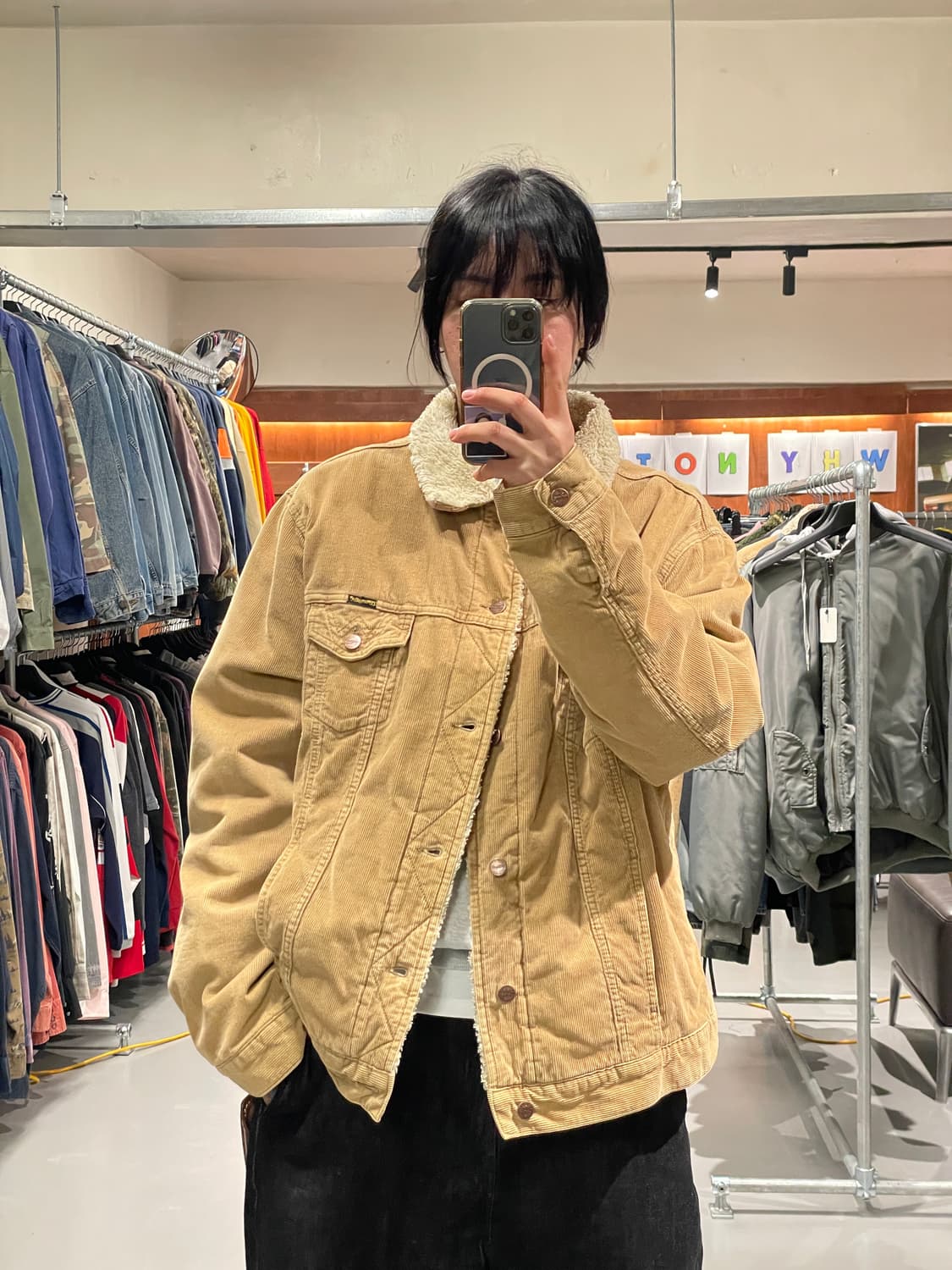 랭글러 코듀로이 쉐르파 자켓   상품이미지2