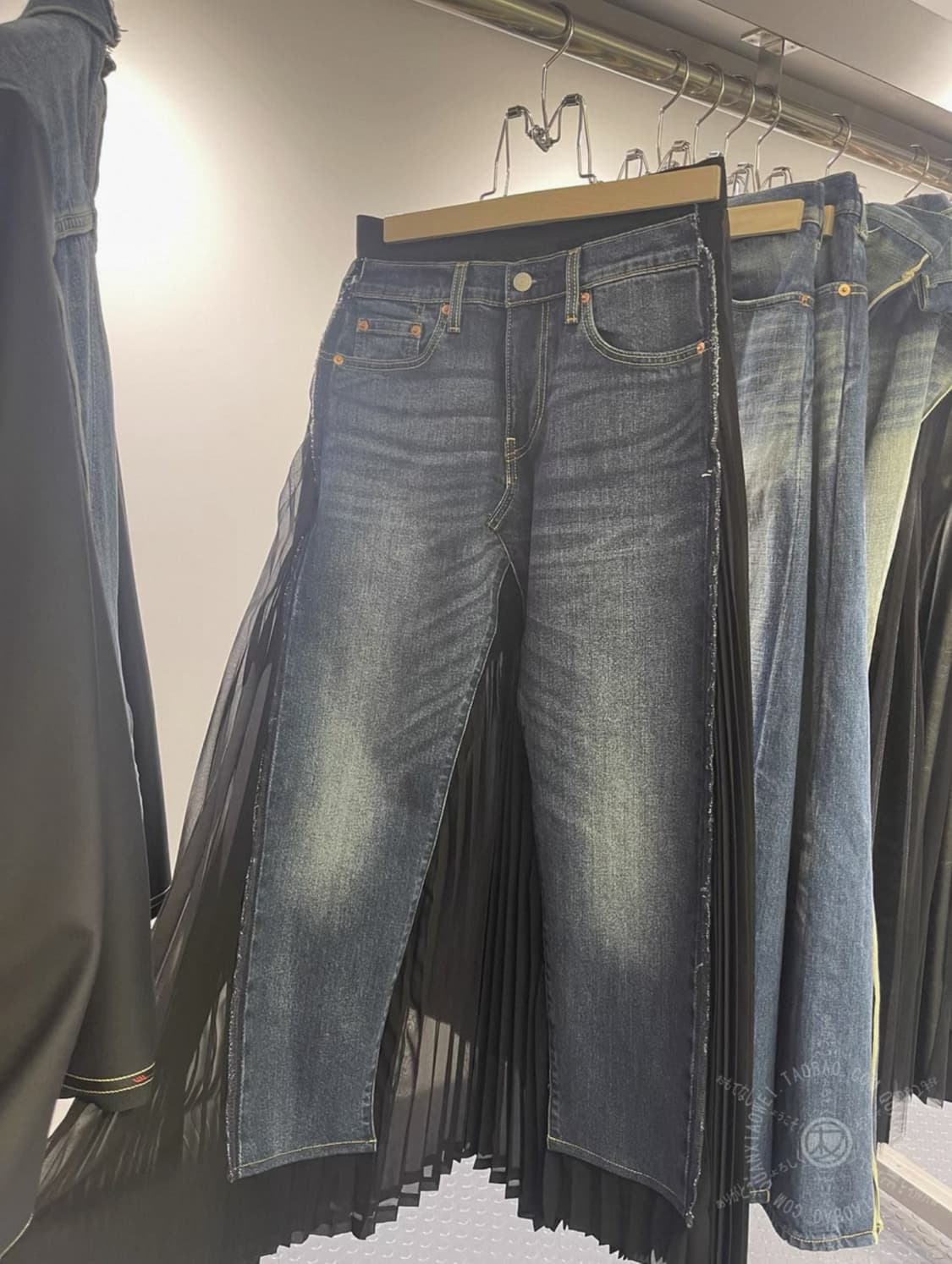 NEW준야 와타나베 리바이스 데님 치마 S 상품이미지2