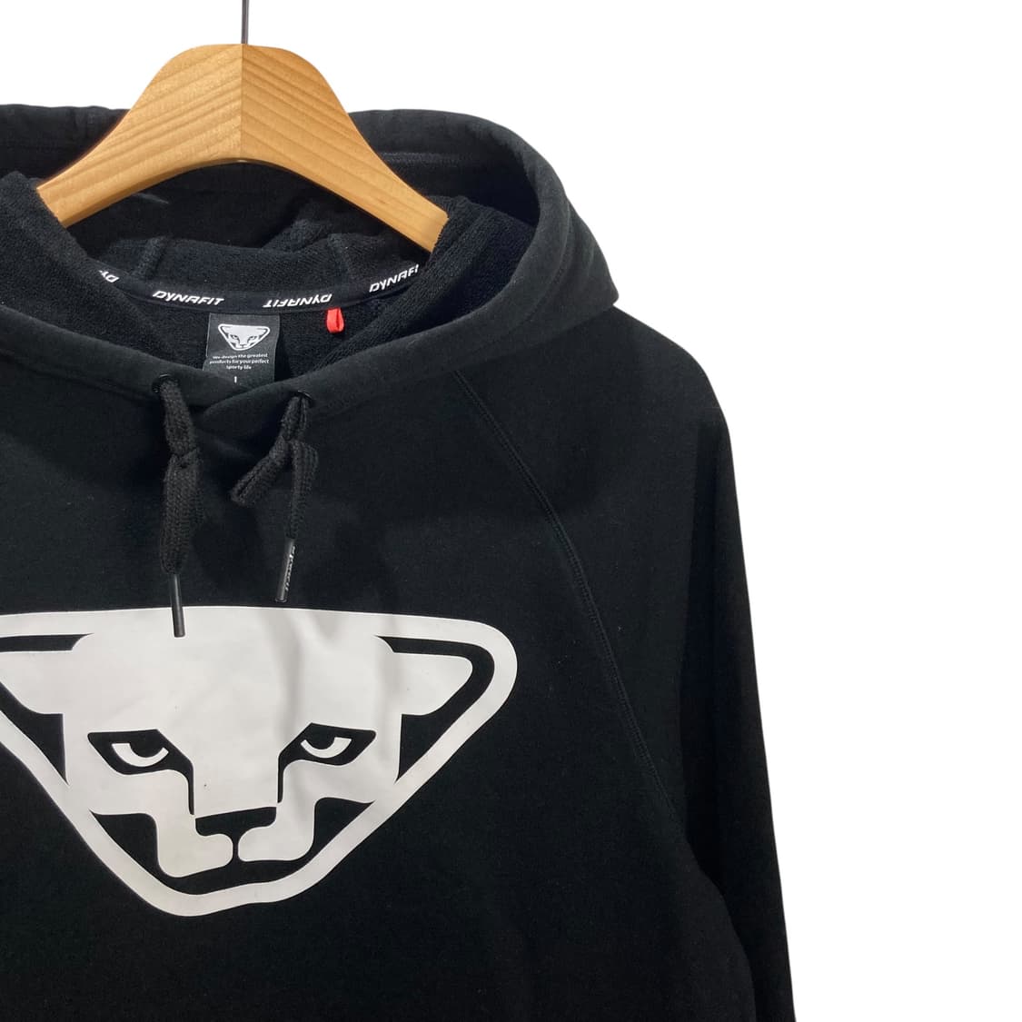 다이나핏 빅로고 블랙 후드 상품이미지3