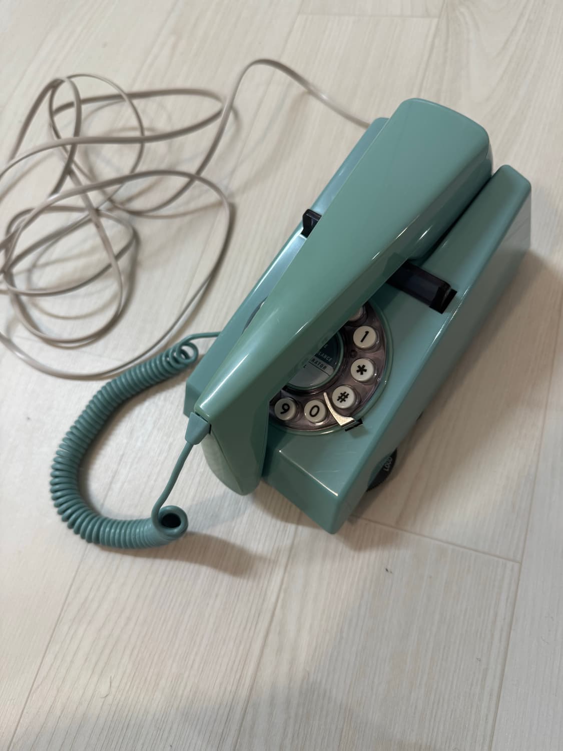 TrimPhone 빈티지 민트색 벽걸이 다이얼 전화기 상품이미지6