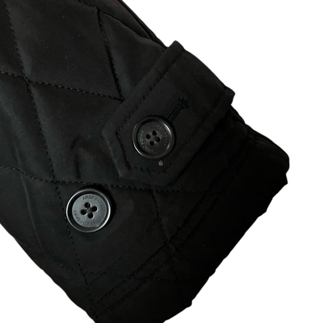 Fred Perry 프레드 페리 퀄팅 카라 점퍼 자켓 S 상품이미지4