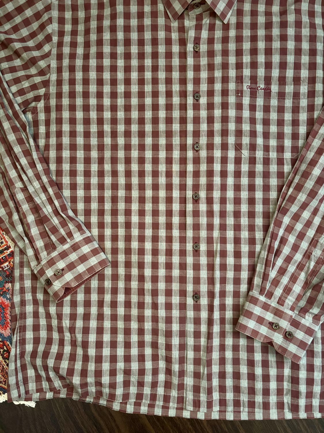 Vintage Classic gingham check pattern 상품이미지4