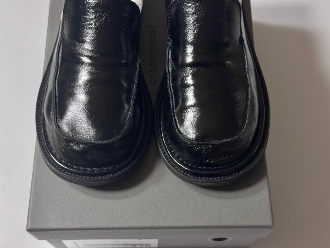 [240] 로맨틱무브 삭 바부슈 크랙블랙 상품이미지3