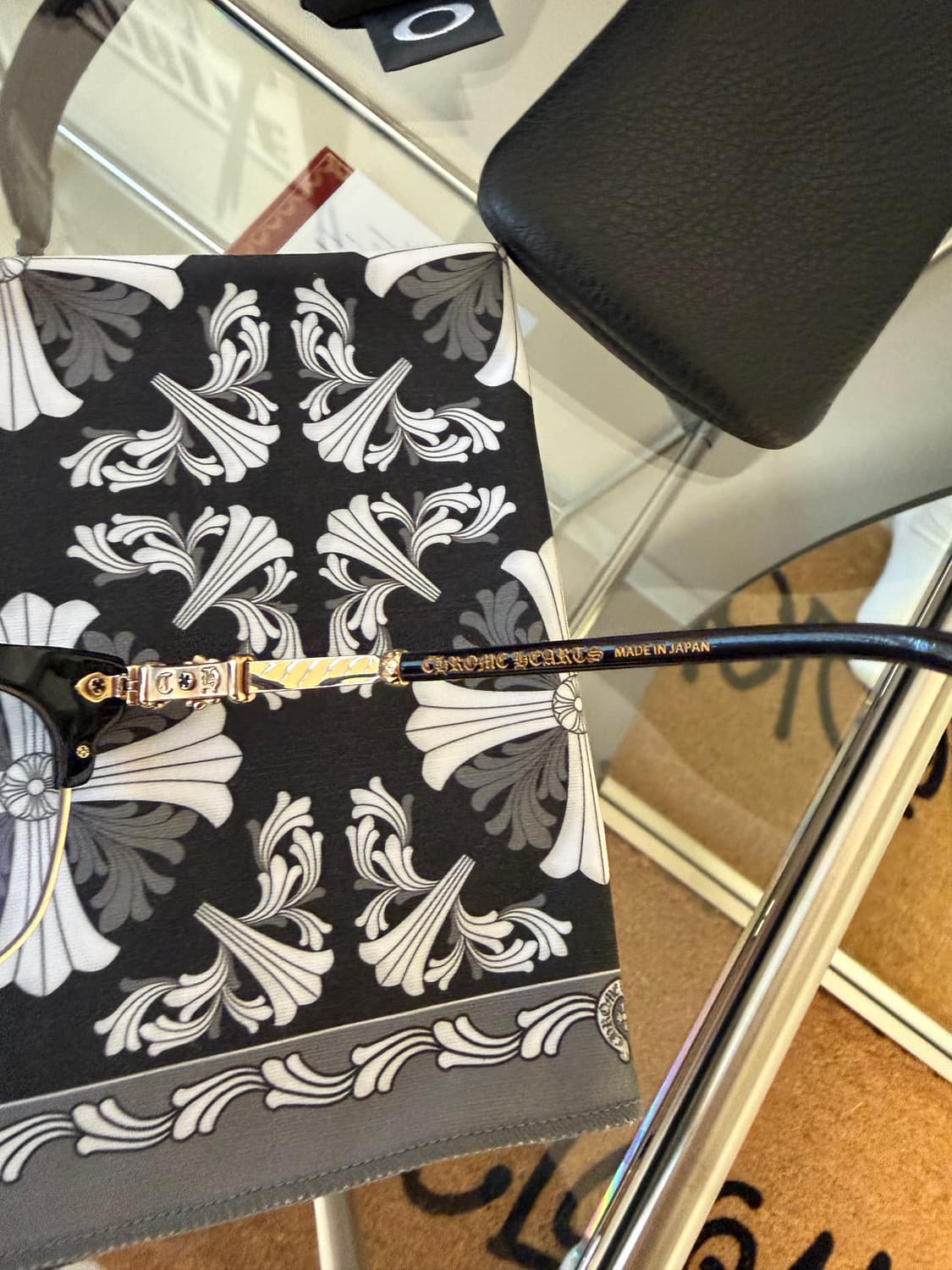 크롬하츠 보넨노이슈어 II 블랙/골드 안경 상품이미지5