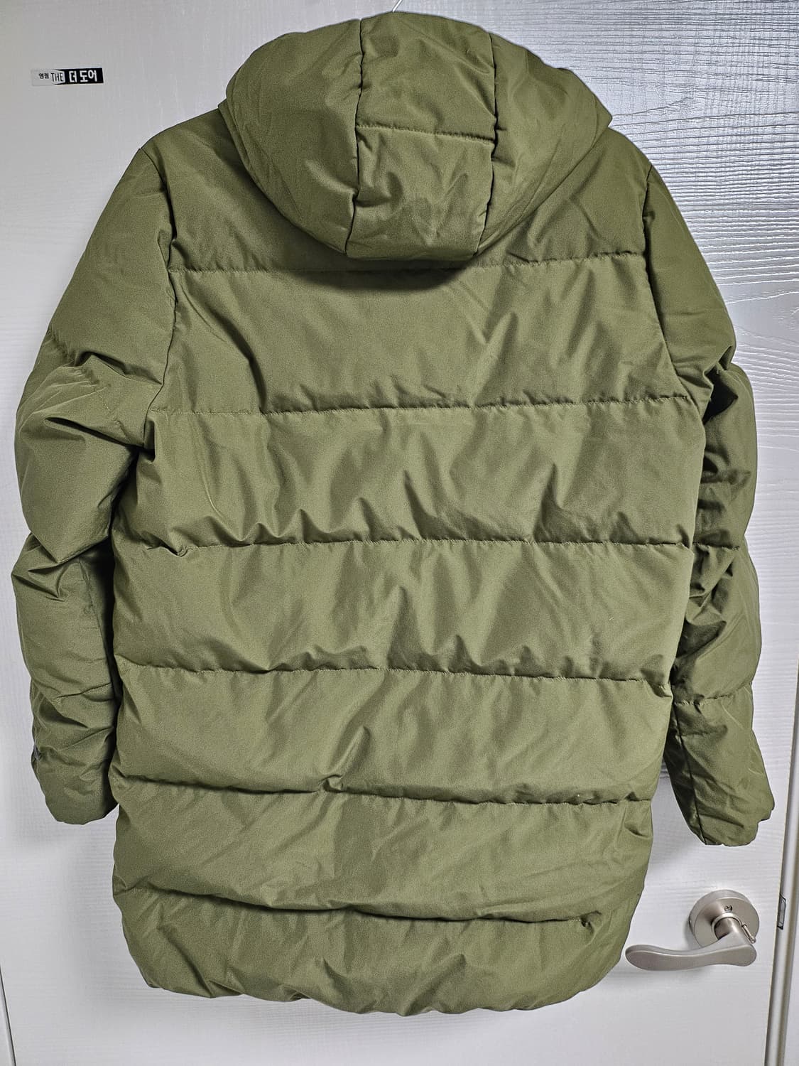 아디다스 여자 패딩 165/80A 스웨이드 혼합 올리브(프라임그린) 상품이미지2