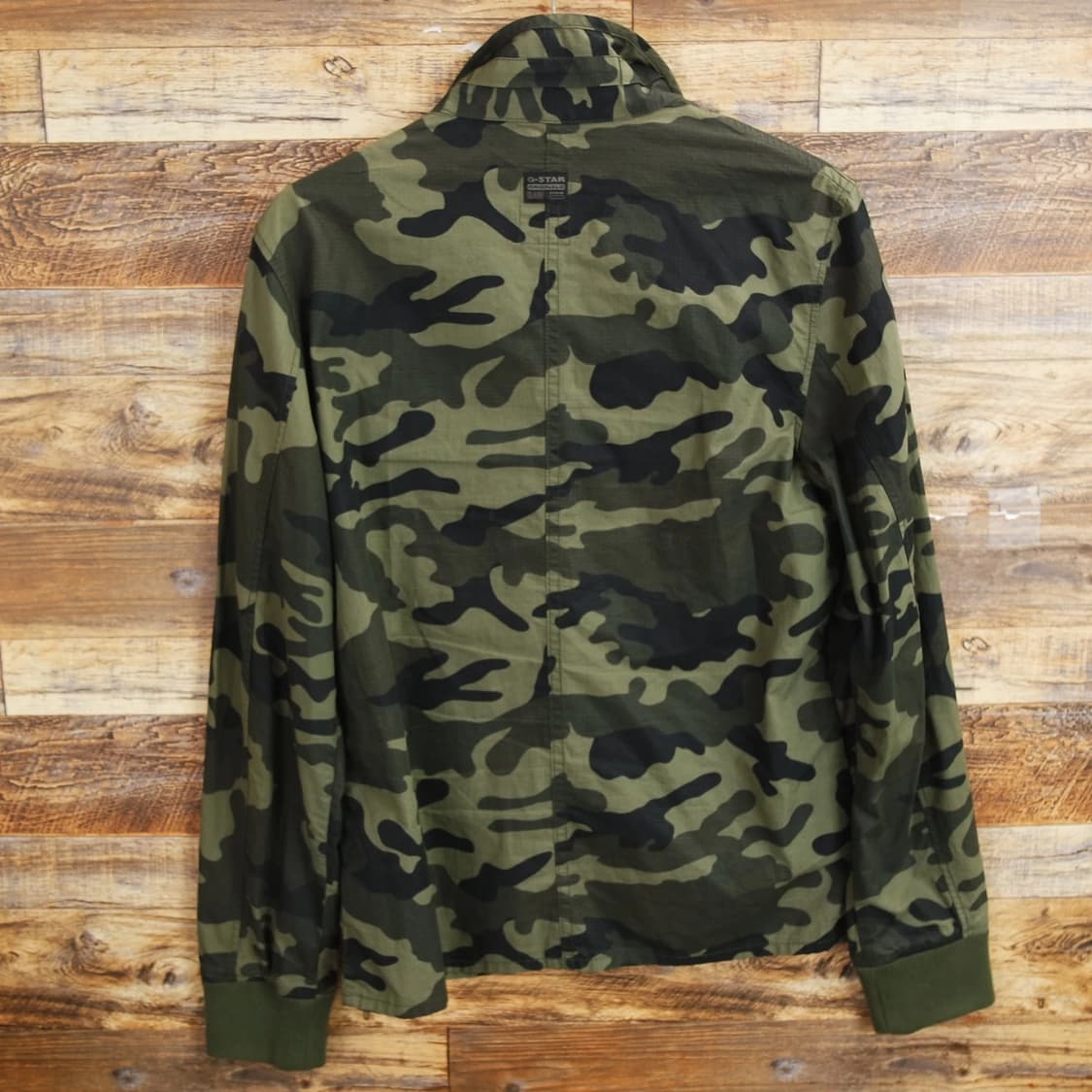 지스타 로우 카모플라지 밀리터리 자켓 상품이미지2