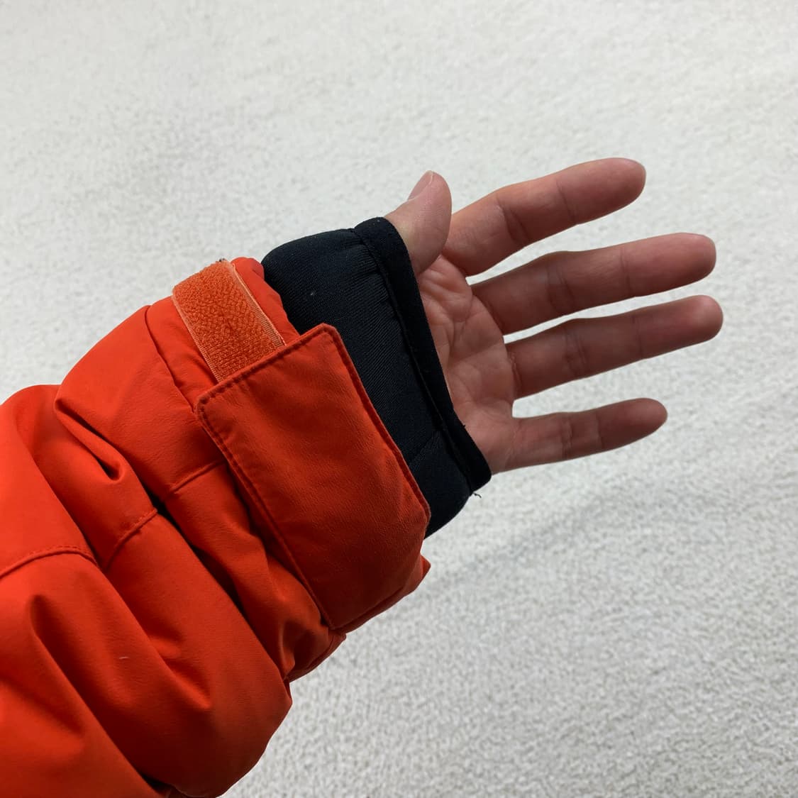 노스페이스 하이벤트 맥머도 구스다운 패딩 파카 오렌지 상품이미지7