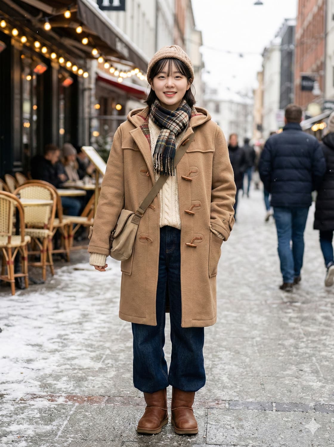 GLOVERALL 글로버올 울 더플코트 떡볶이 코트 상품이미지1