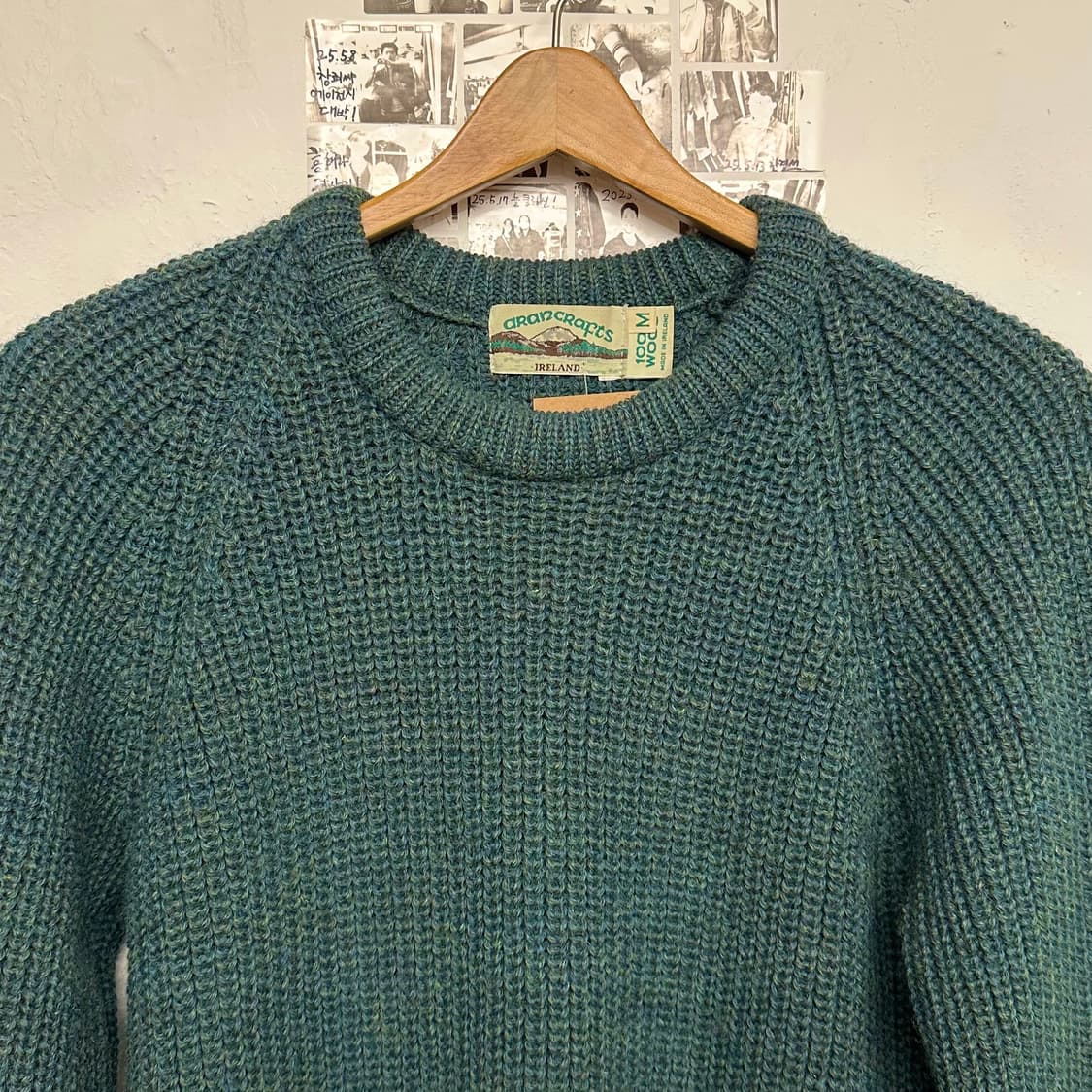 아란 크래프크 피셔맨 울 니트 상품이미지2