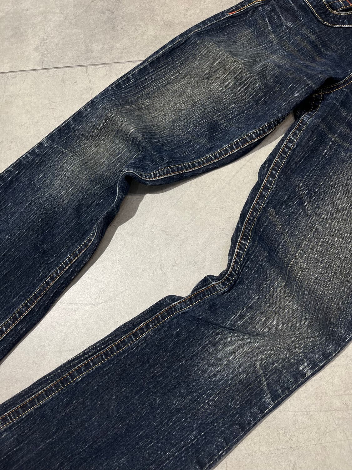 일본 빈티지 워싱 부츠컷 데님 팬츠 상품이미지7