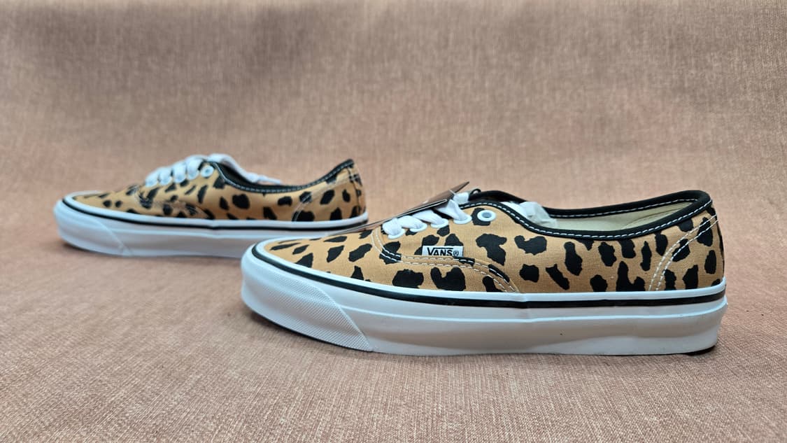 반스 새상품 260mm- 볼트 x 와코 마리아 어센틱  레오파드 브라운 상품이미지4