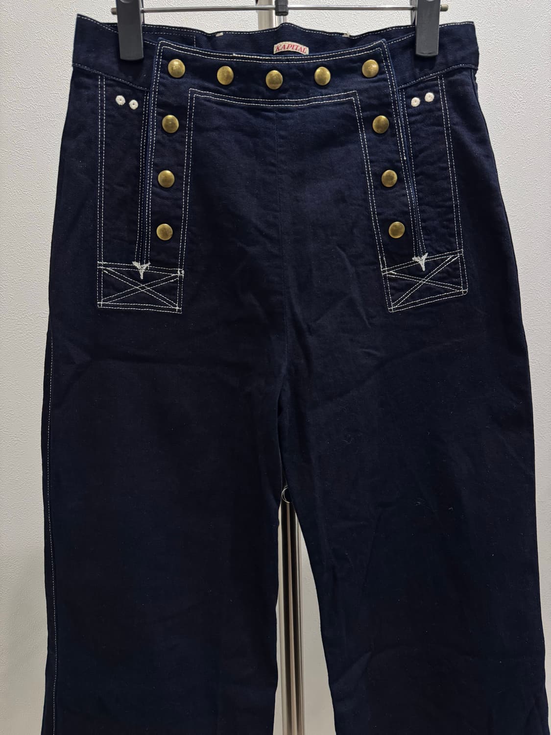 캐피탈 마린 스터드 인디고 데님 팬츠 상품이미지4