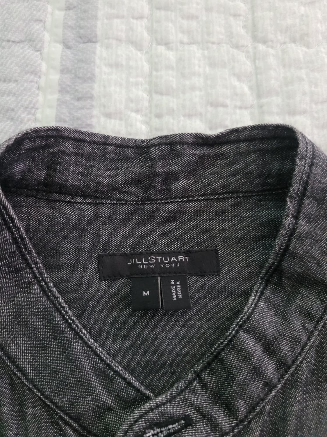 질스튜어트 뉴욕 Jill stuart New York 흑청데님 오버셔츠  상품이미지4
