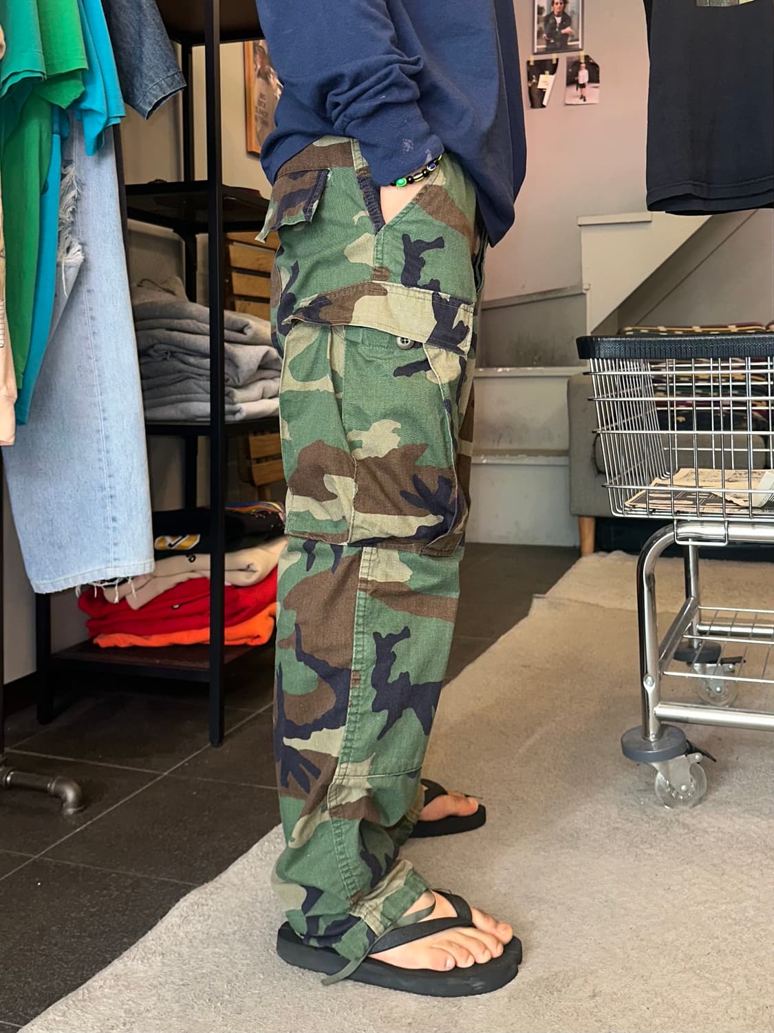 90‘s Military Woodland BDU cargo pants 상품이미지2