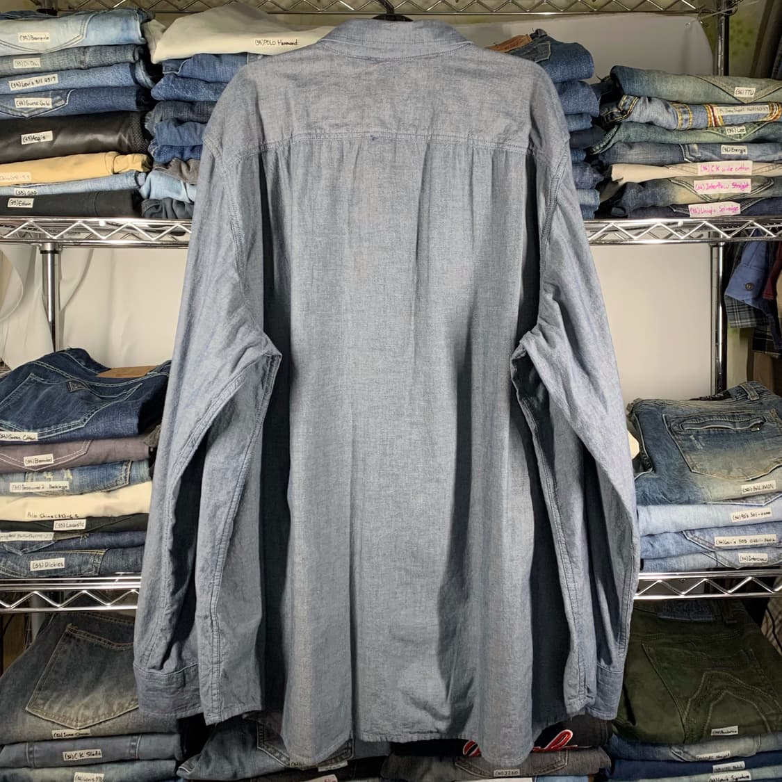 [L] 칼하트 루즈핏 샴브레이 워크셔츠 상품이미지3