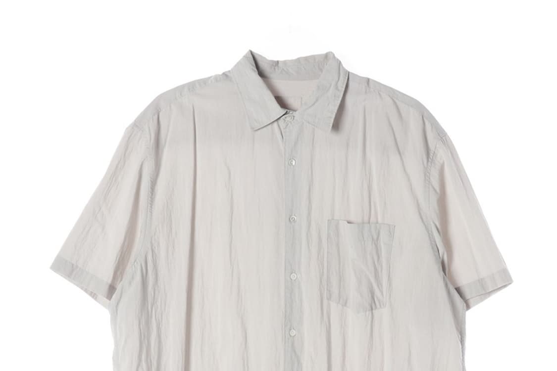 헤이 RN 나일론 혼방 오버핏 반팔 셔츠 F 상품이미지3