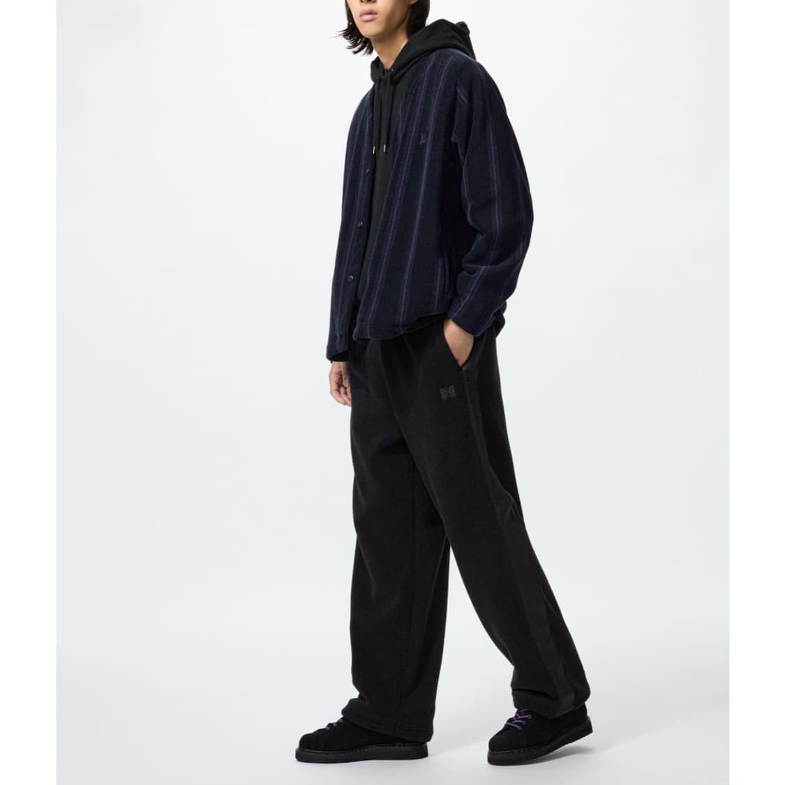 유니클로 니들스 팬츠 블랙L 상품이미지1