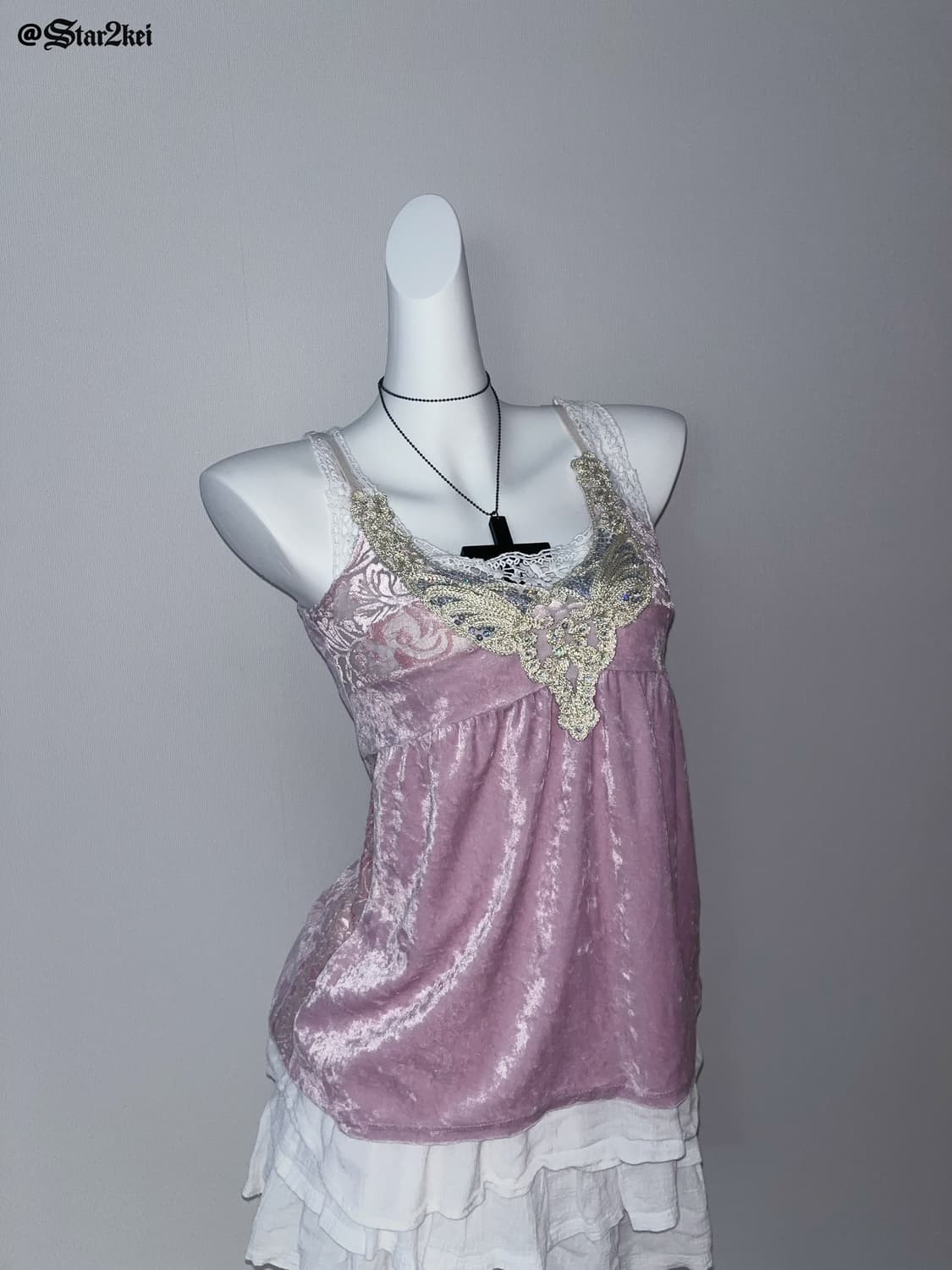 페어리 엔젤 y2k 코어 코디 세트 (4 piece full set) 상품이미지5