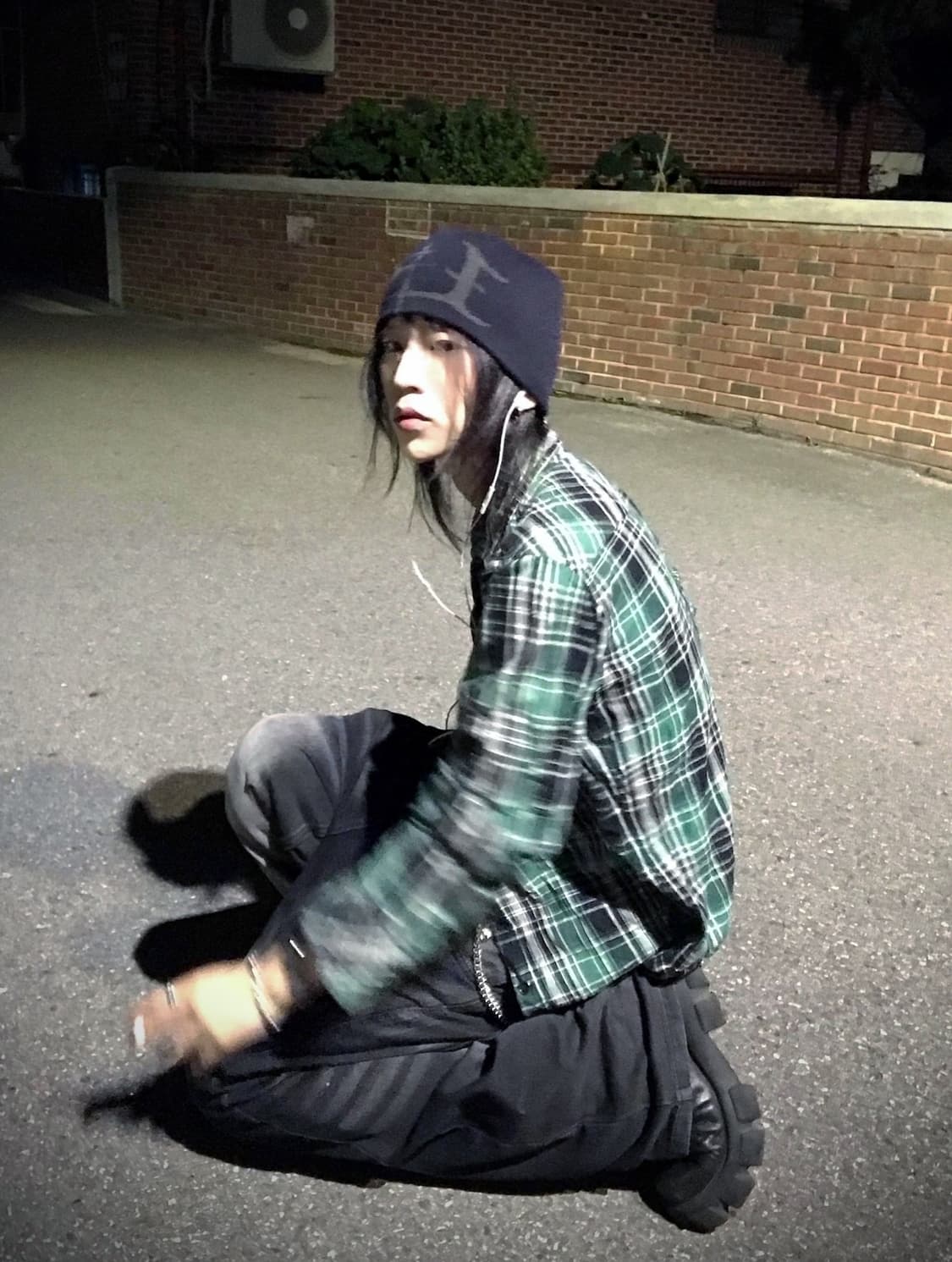 (Russ.k)punk check slim shirts 상품이미지1