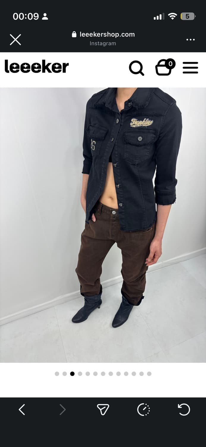 리바이스 데님 브라운 상품이미지3