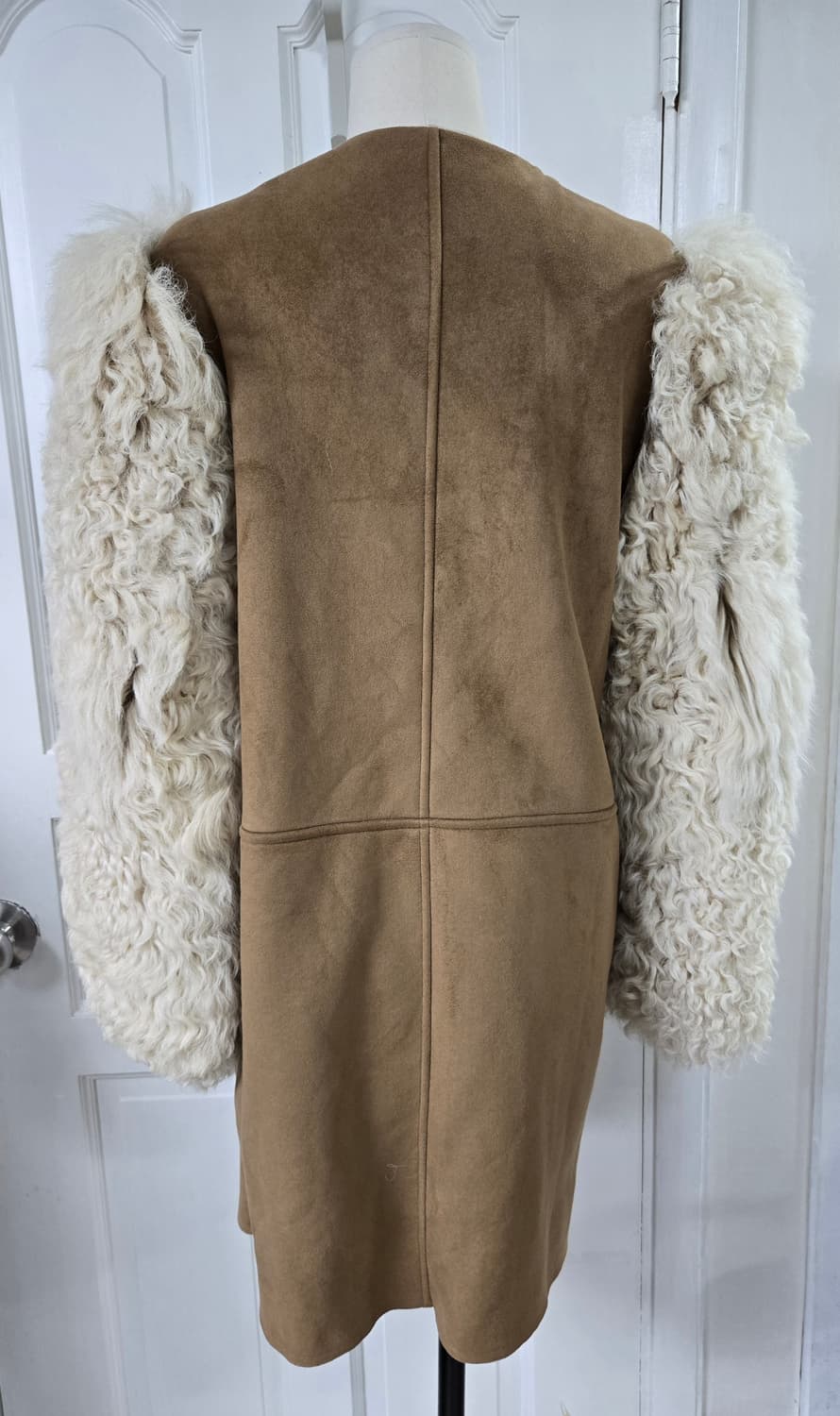 마쥬 시어링 믹스드 코트 상품이미지3