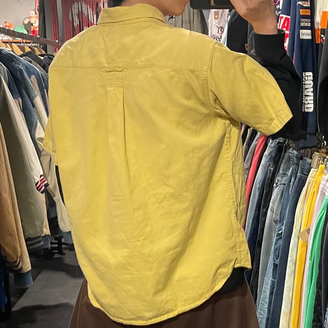 [IM] carhartt 칼하트 머스타드 반팔셔츠 상품이미지7