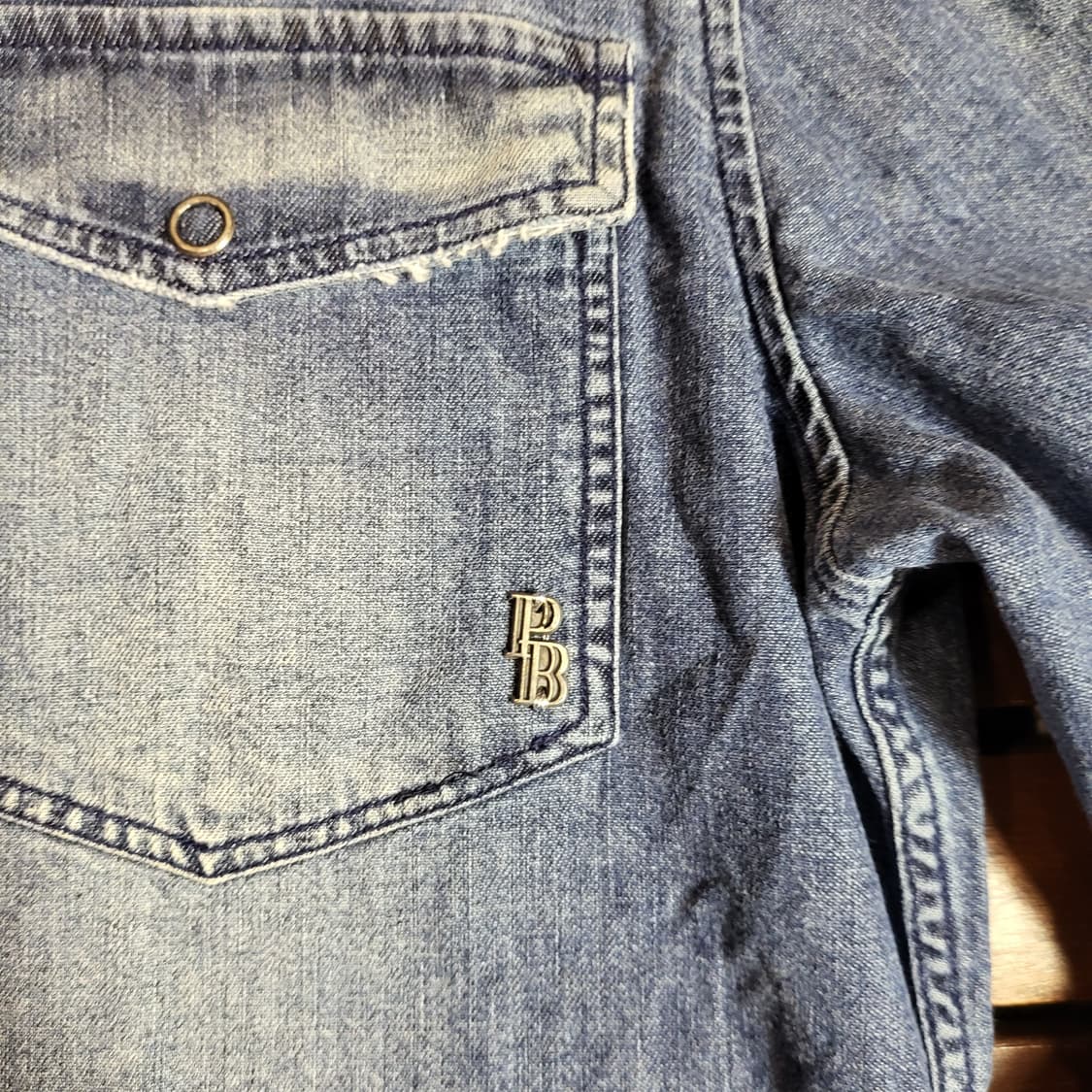 PIERRE BALMAIN 피에르 발망 청 셔츠 (36/50) 상품이미지4